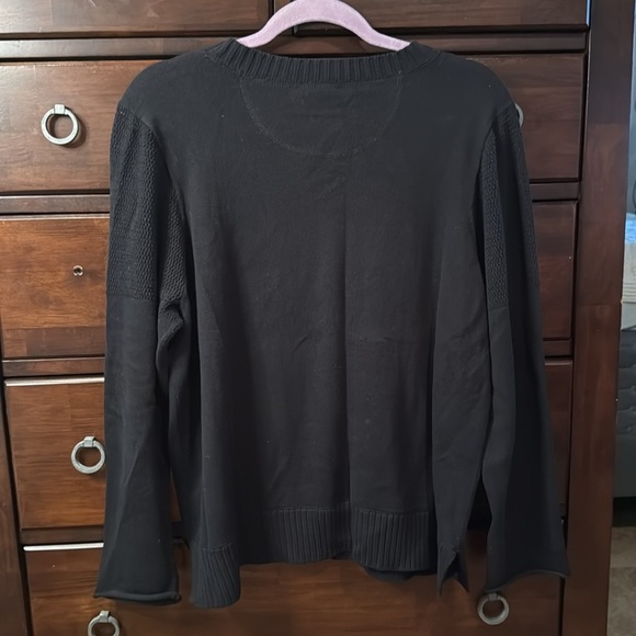 Lisa Todd Black Sweater with Colorful Pineapple Design size 1X - Picture 6 of 11